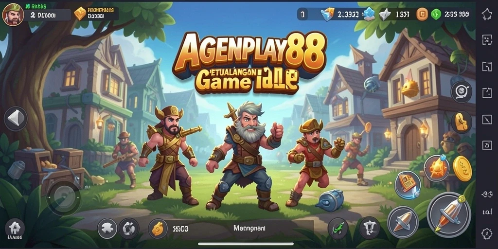 Tampilan gameplay AGENPLAY88 yang mengasyikkan dan penuh warna.
