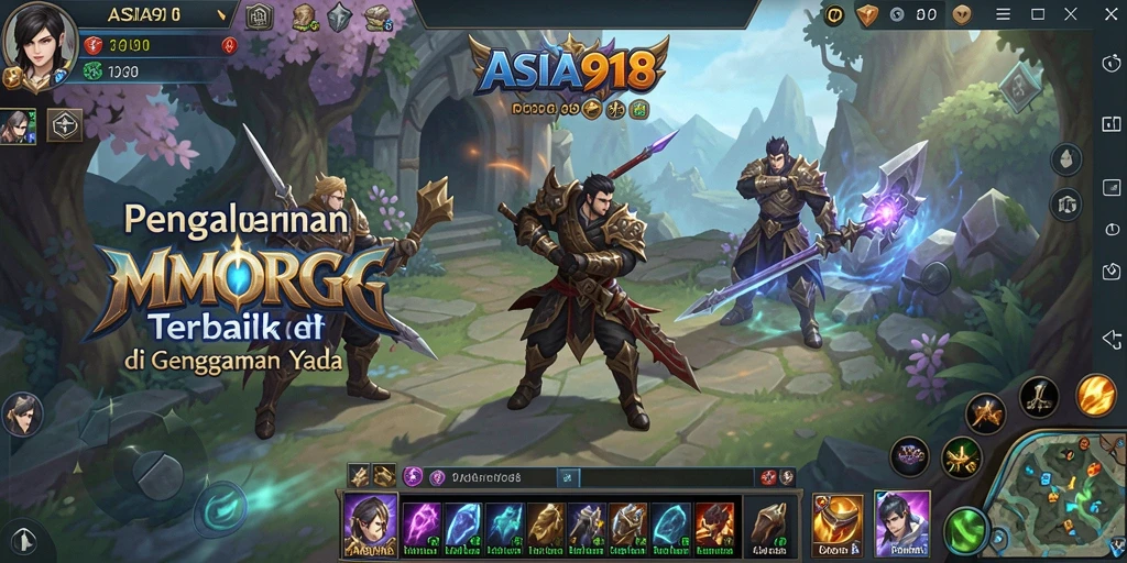 Screenshot gameplay <strong>ASIA918</strong> yang menunjukkan aksi pertarungan epik.