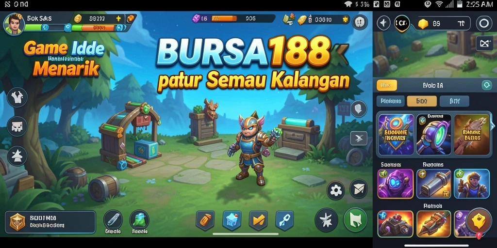 Tampilan gameplay BURSA188 yang menarik dan interaktif.