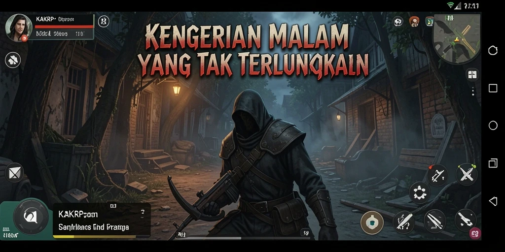 Gameplay KAKRP yang menegangkan dan atmosfer yang mencekam.