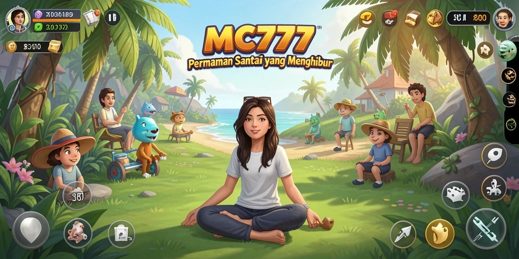 Gameplay seru dan penuh warna dari MC777 yang menghibur.