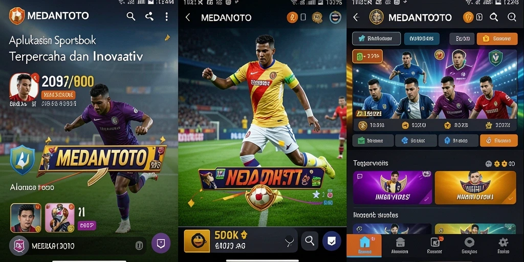 Tampilan gameplay Sportsbook MEDANTOTO yang menarik dan informatif.
