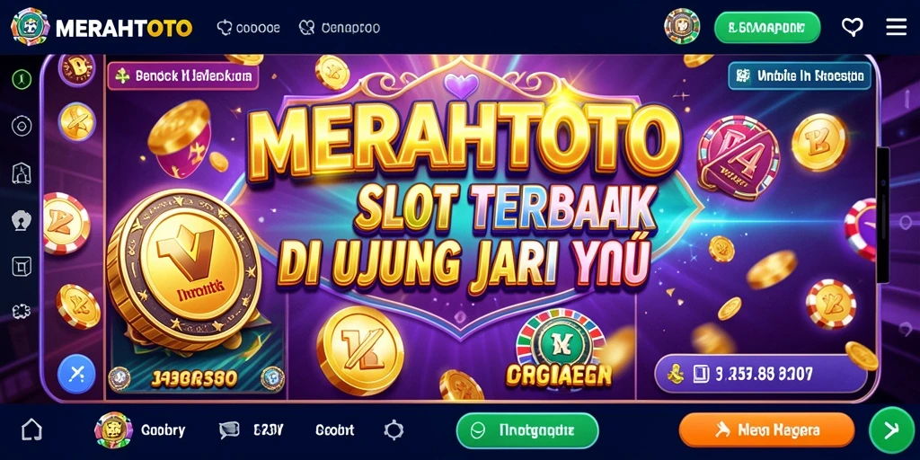 Tampilan gameplay seru dan menarik di MERAHTOTO.