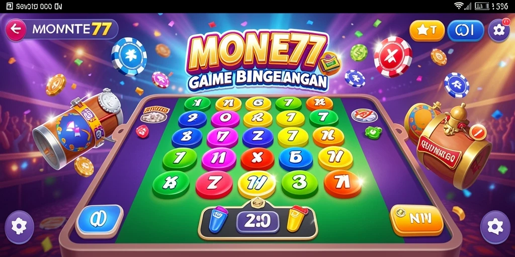 Gameplay seru dari MONTE77, aplikasi Bingo yang menarik.
