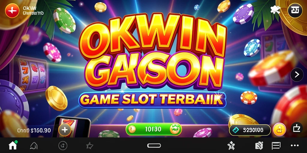 Screenshot gameplay OKWIN dengan grafik Slot yang menarik.