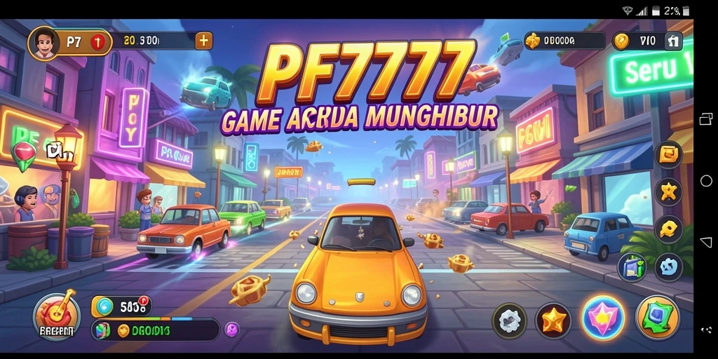 Tampilan gameplay PF777 yang seru dan penuh aksi dalam genre Arcade.
