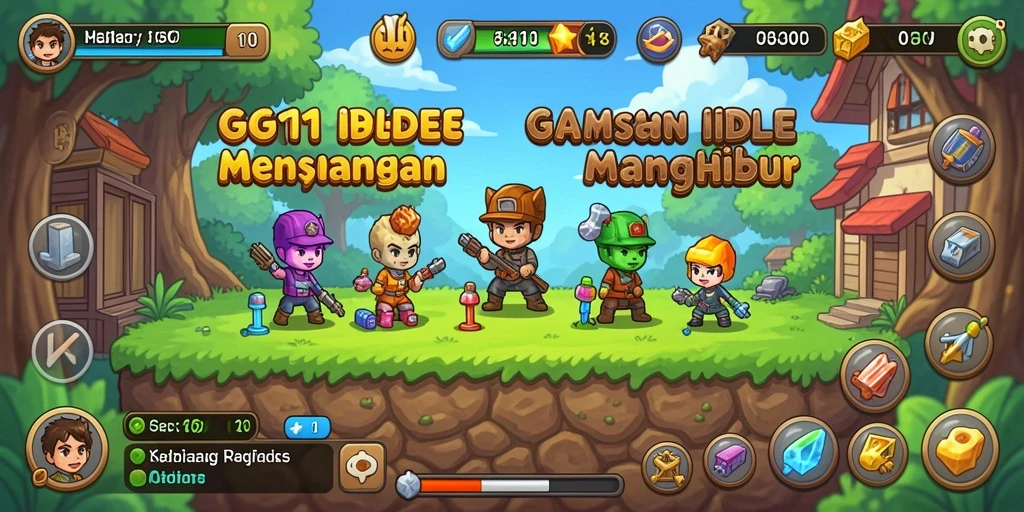 Tampilan gameplay PG11 yang menarik dan interaktif.