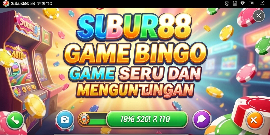 Tampilan gameplay SUBUR88 dengan suasana Bingo yang menyenangkan.