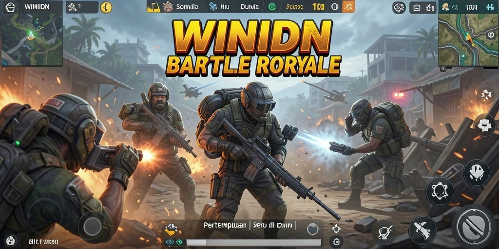 Gameplay seru di medan pertempuran WINIDN.