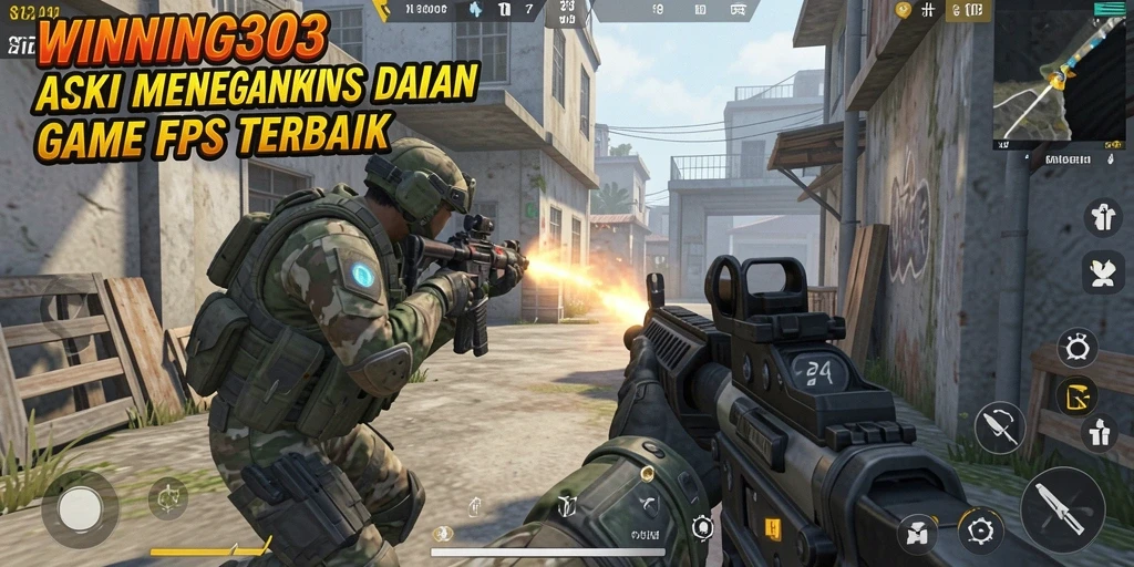 Tampilan gameplay seru dalam WINNING303 dengan aksi tembak-menembak intens.